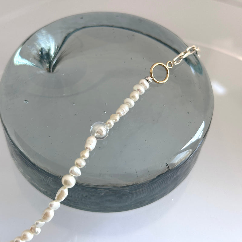 LOT pearl bracelet【SV925&K14gfブレスレット】