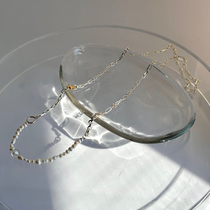 SV925&K14gfロングネックレス