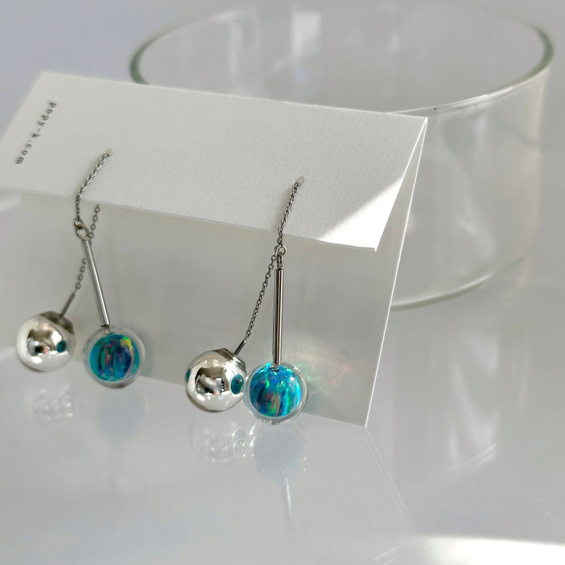 Clackers 京都オパール Aqua SS limited color【ピアス/イヤリング】アメリカンピアス・チェーンピアス