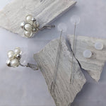 bloom silver</br>【ピアス/イヤリング】<br>アメリカンピアス・チェーンピアス