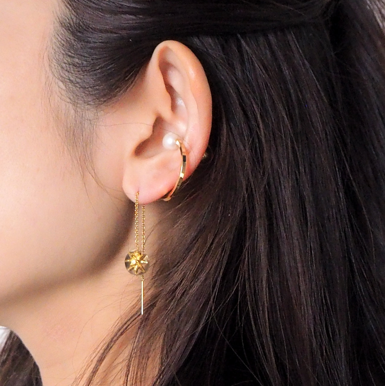 限定 正規 - PAMEO POSE NUIT STAR earring GOLD ピアス - 海外 安い