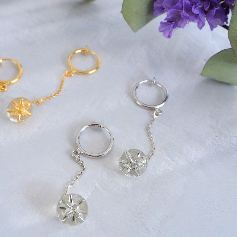 Everlasting L Silver Star</br>【イヤリングのみ】