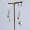 Clackers silver</br>【ピアス/イヤリング】<br>アメリカンピアス・チェーンピアス