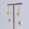 Clackers gold</br>【ピアス/イヤリング】<br>アメリカンピアス・チェーンピアス